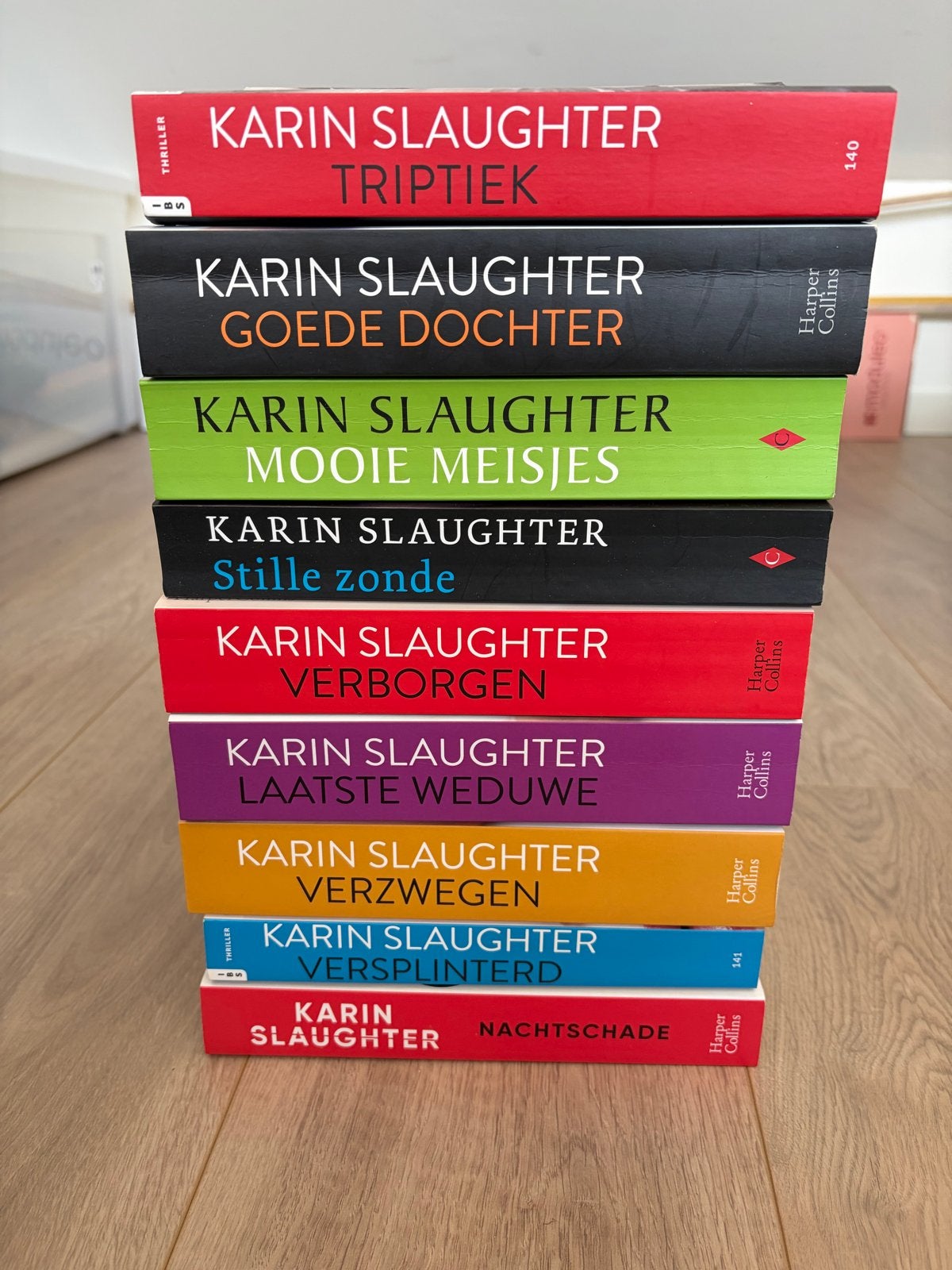 Karin Slaughter Boekenpakket - 9 Thrillers, Ophalen, Gelezen, Nederland