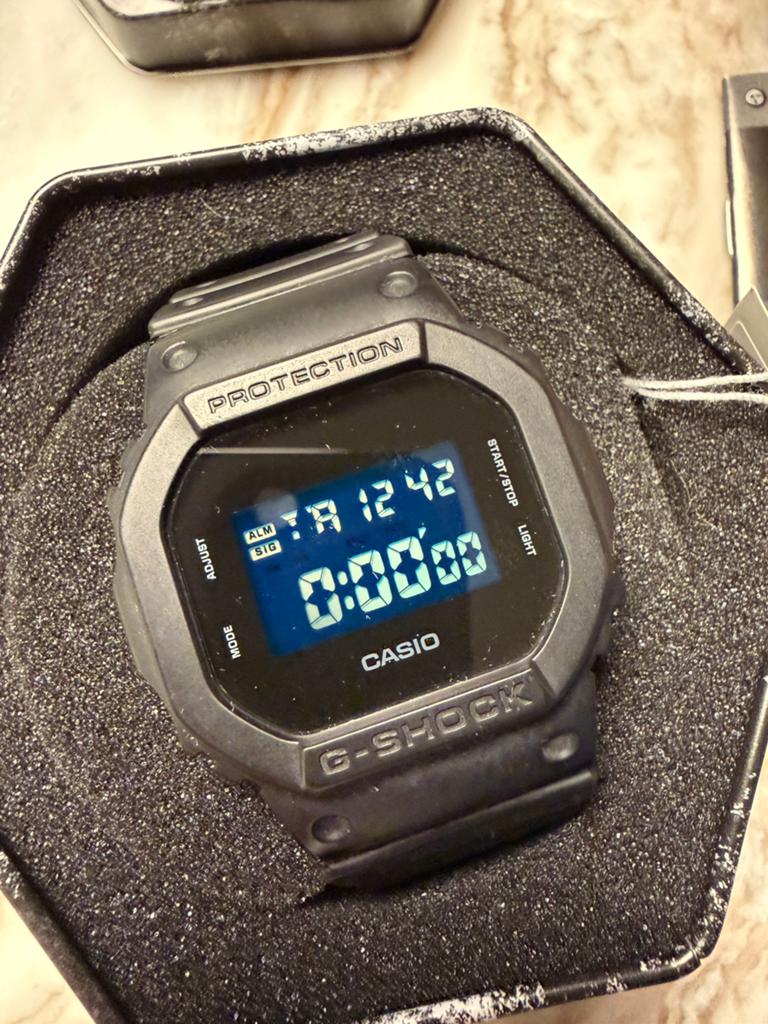 Casio Gshock Classic DW-5600UBB-1ER, Casio, Kunststof, Polshorloge, Kunststof