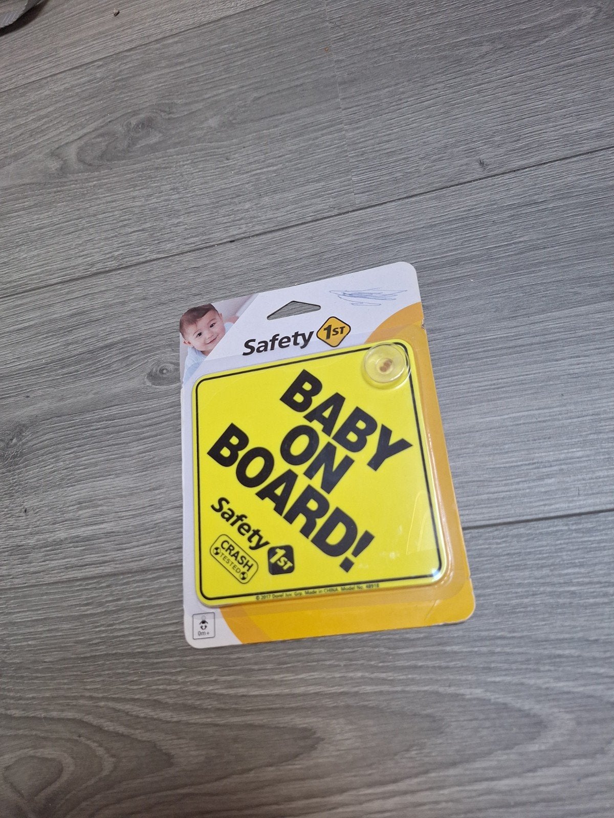 Baby on Board bordje Safety 1st voor autoruit, Overige merken, Autogordel, 15 t/m 36 kg, Nieuw
