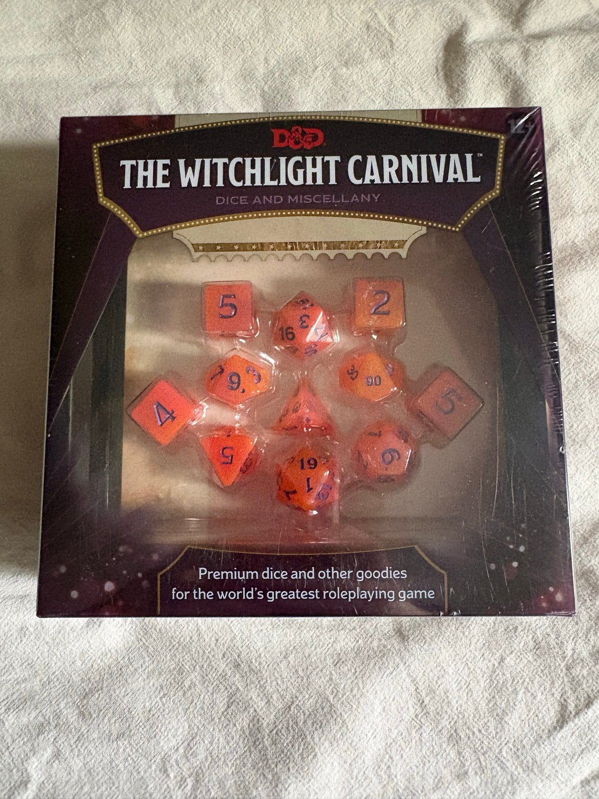 D&D The Witchlight Carnival Dice & Miscellany - Nieuw, Ophalen of Verzenden, Nieuw
