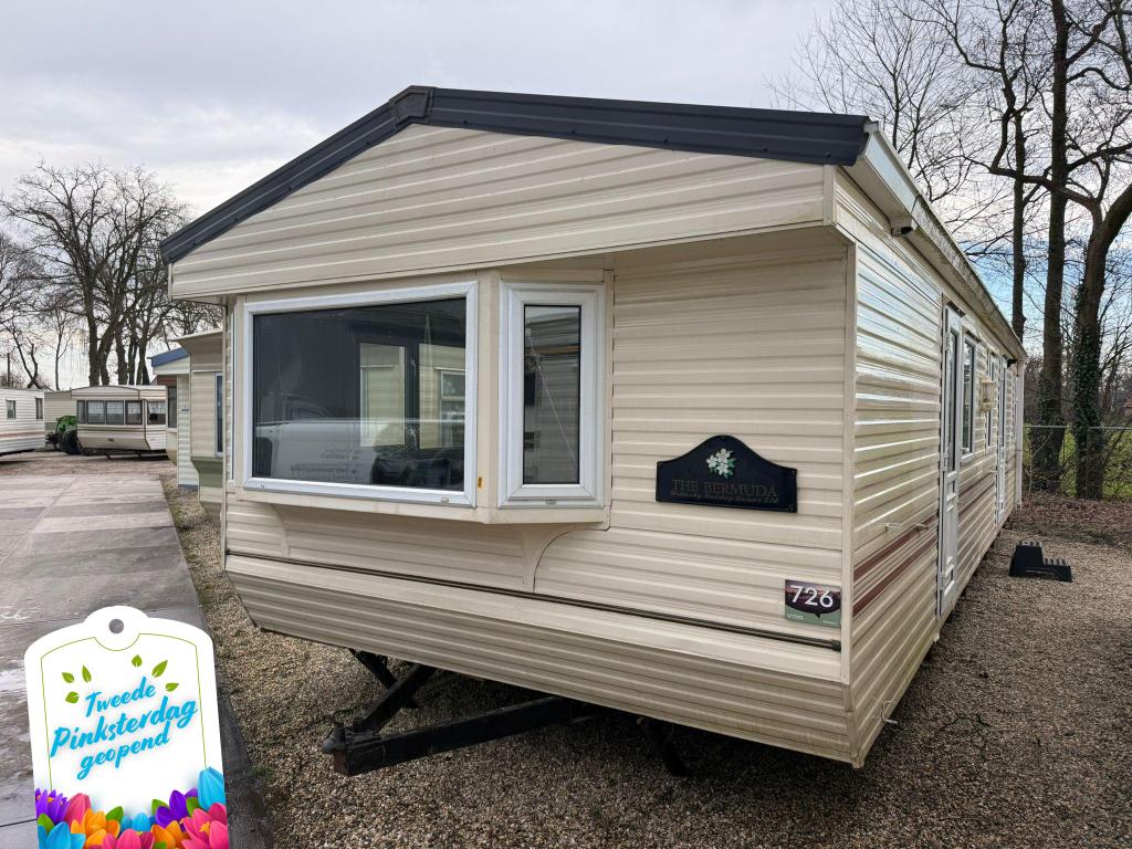 Willerby Bermuda Dubbelglas 11.60 x 3.70 M CV 2 SLP, Niet ingevuld, Niet ingevuld, Niet ingevuld