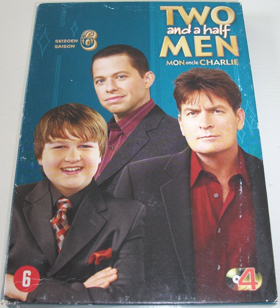 Dvd *** TWO AND A HALF MEN *** 3-Disc Boxset Seizoen 6, Boxset, Ophalen of Verzenden, Zo goed als nieuw, Komedie
