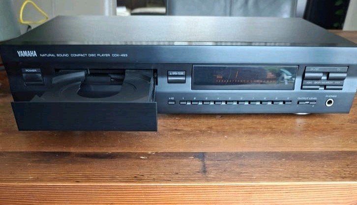 Yamaha CDX-493 CD-speler met afstandsbediening, handleiding, Ophalen, Zo goed als nieuw, Overige merken