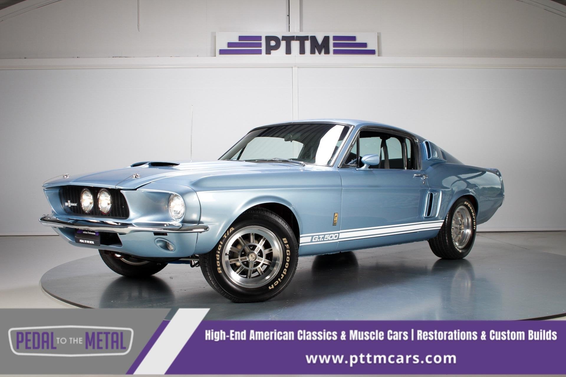 1967 Shelby GT500 - in Restoration, Achterwielaandrijving, Zwart, Overige carrosserieën, Blauw