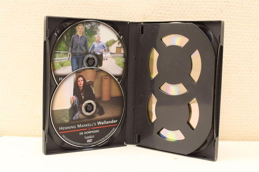 6 Stuks Dvd Henning Mankells Wallander 1 Aflevering 1 Tot 6, Ophalen of Verzenden, Gebruikt