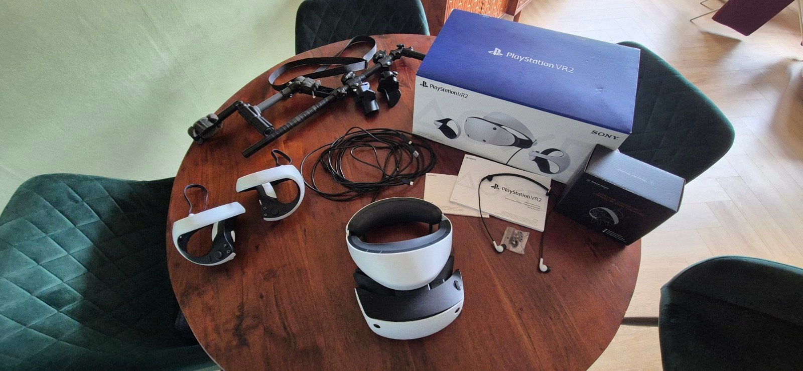 Sony PlayStation VR2 met controllers en accessoires, Ophalen of Verzenden, Zo goed als nieuw, PlayStation, Overige typen