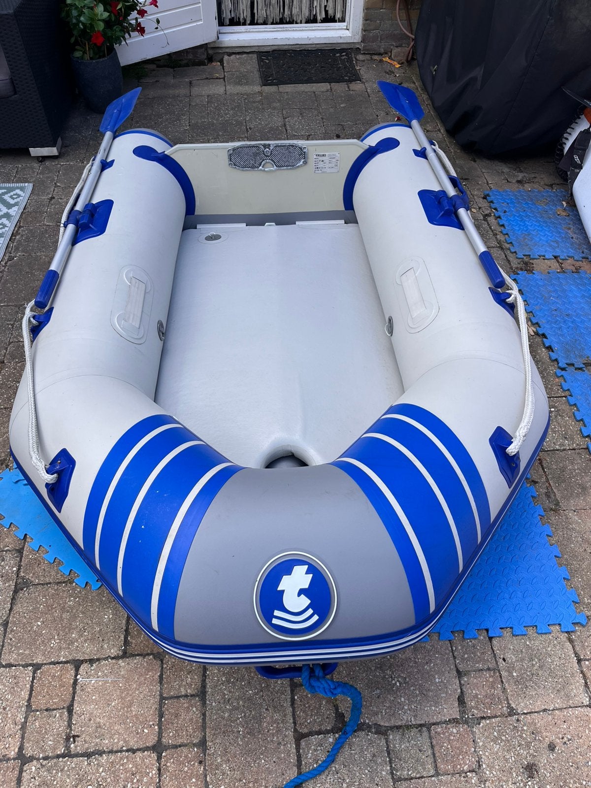 Talamex rubberboot + Mercury buitenboordmotor, Ophalen, Zo goed als nieuw, Overige typen