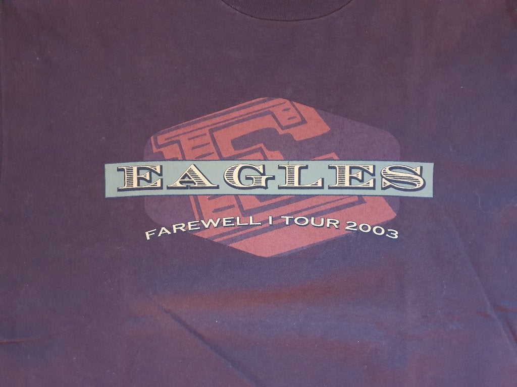 The Eagles Farewell 1 t-shirt tour 2003 XL {geen Vinyl, Ophalen, Zo goed als nieuw, 12 inch, Poprock
