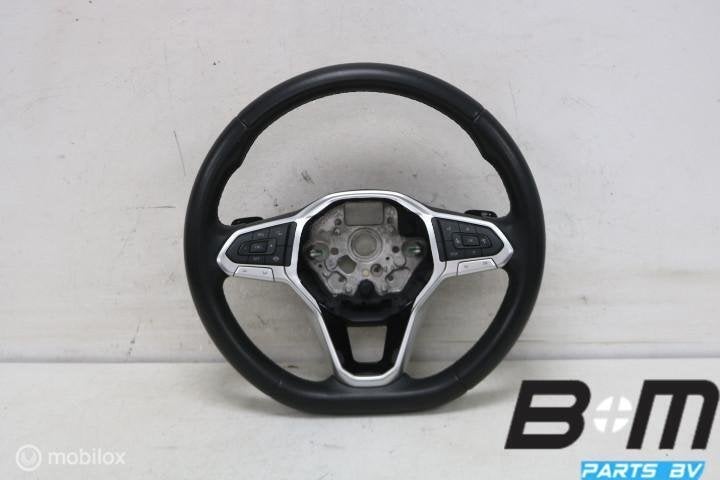 Leder multifun. stuur tiptronic VW Polo 2G FL VDH 2G0419089, Gebruikt