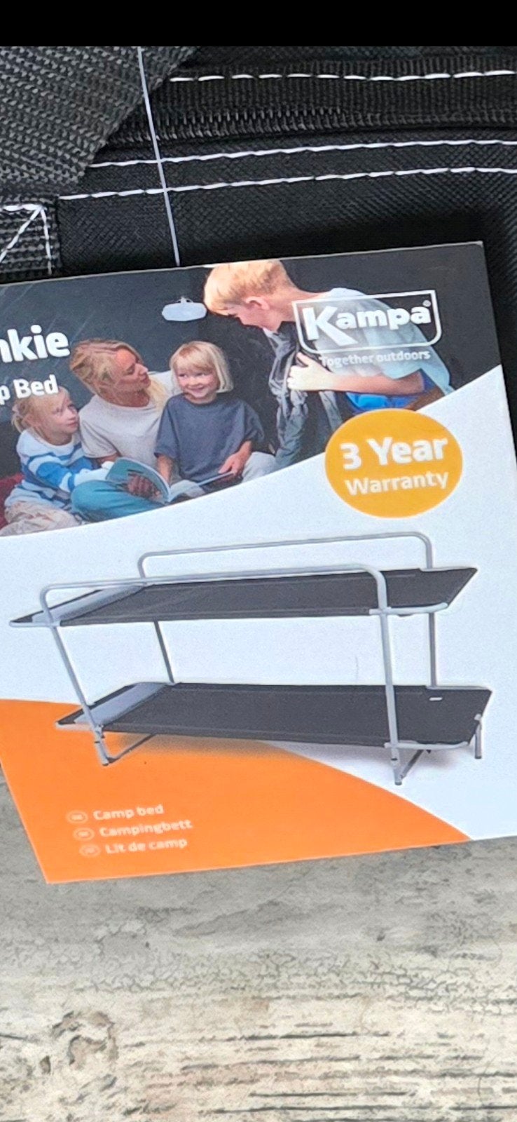 Kampa Bunkie, stapelbed voor camping., Caravans en Kamperen, Ophalen