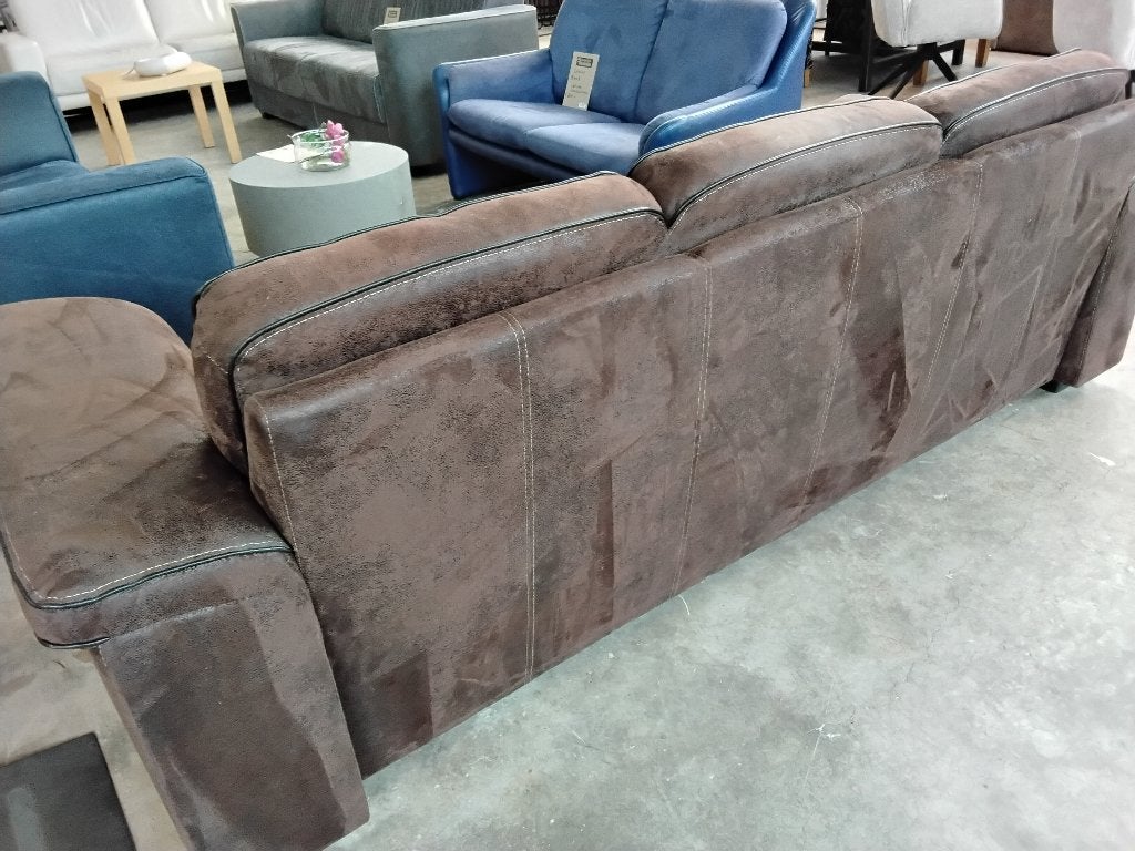 Mooie bank en stoel. Second Life Wolvega, Ophalen, 75 tot 100 cm, Zo goed als nieuw, Rechte bank