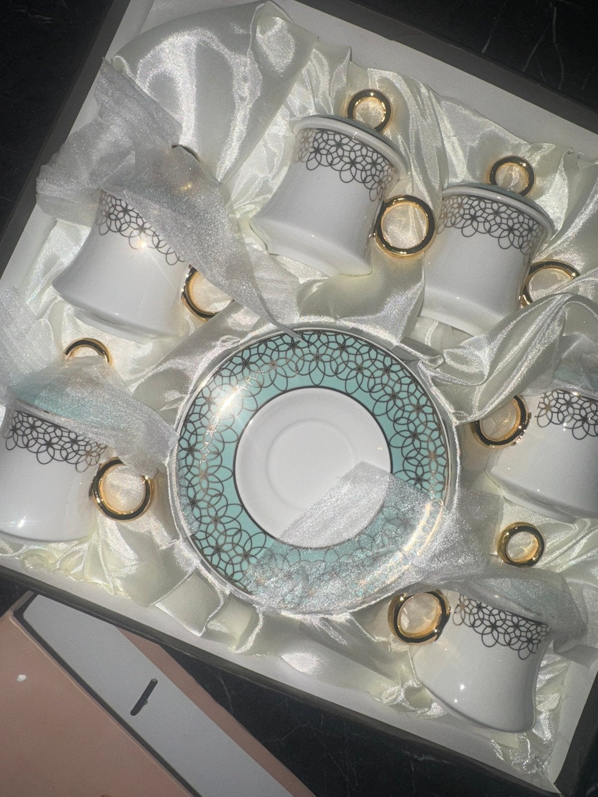Vintage Korkmaz koffieset, Ophalen, Nieuw