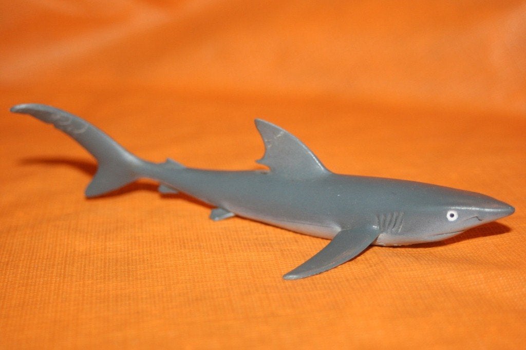 Schleich 16078 blauwe haai, dierfiguur, Verzenden, Gebruikt, Wild dier, Beeldje of Figuurtje