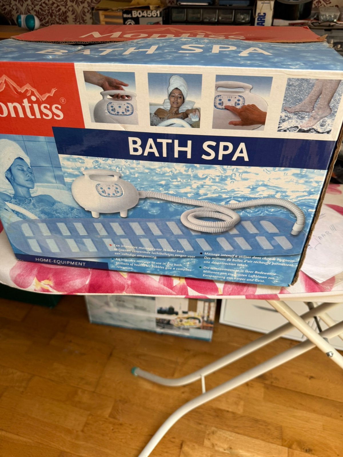 Bubbels voor in bad, Ophalen, Gebruikt, Blauw, Badmat