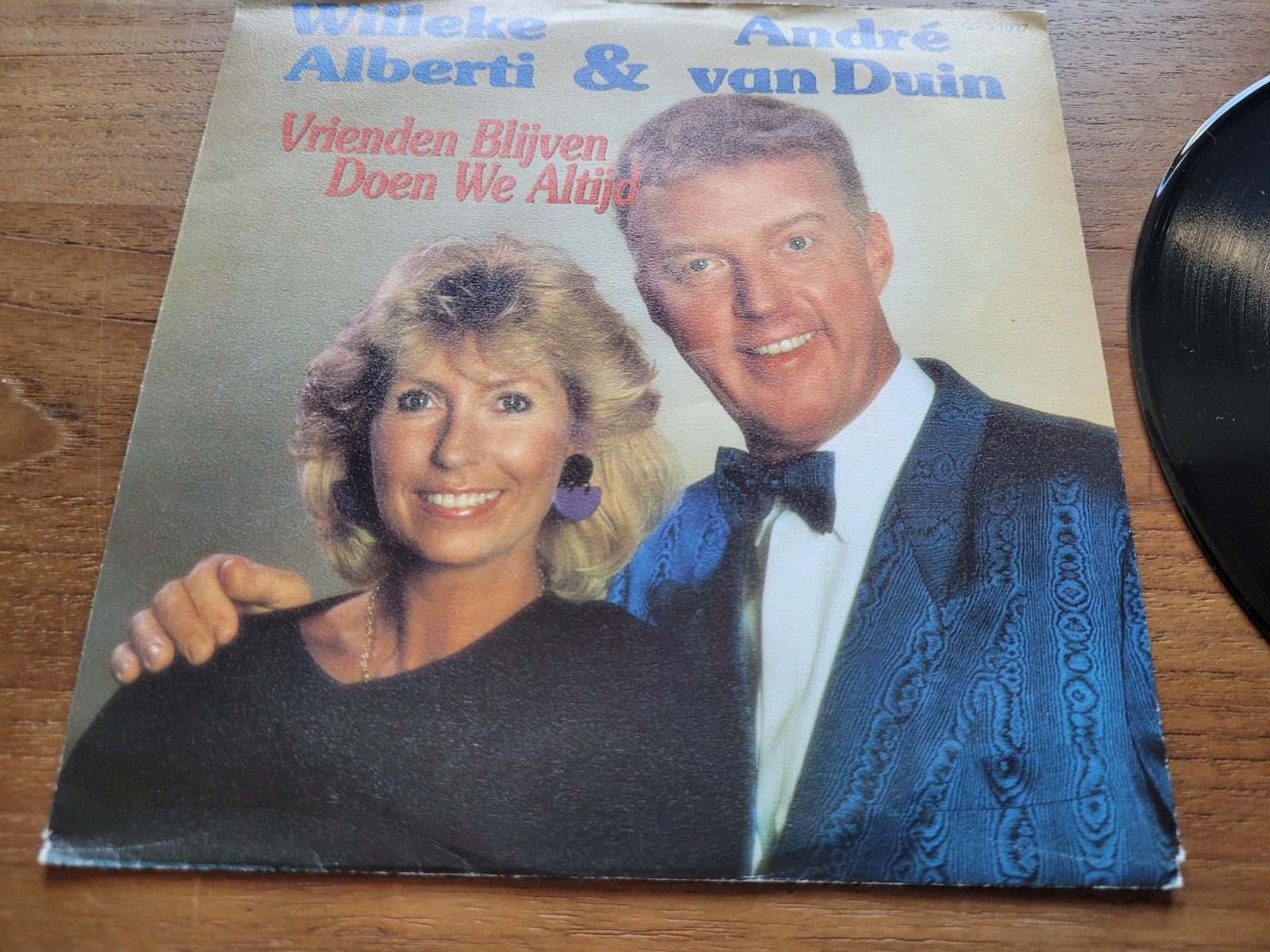 Willeke Alberti & André van Duin - Vrienden Blijven Doen We, Gebruikt, 7 inch, Ophalen of Verzenden, EP
