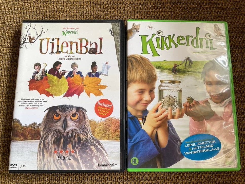 Uilenbal & Kikkerdril dvd’s-, Gebruikt, Alle leeftijden, Nederlands, Familie