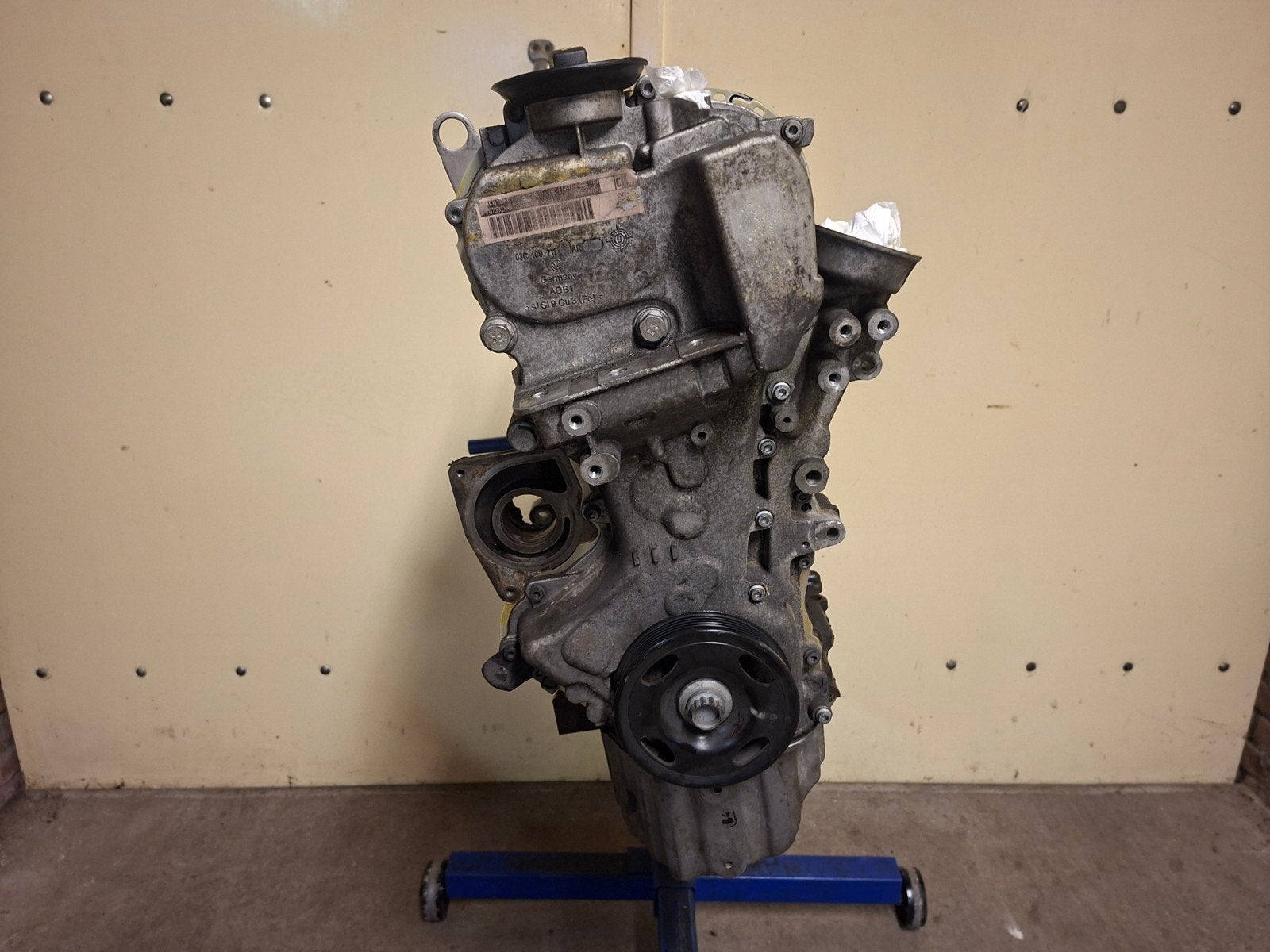 Gereviseerde CAV/CAX motor 1.4 160 pk VAG(VW, Audi, Seat, S, Ophalen of Verzenden, Gereviseerd, Seat