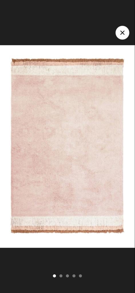 Tapis petit vloerkleed Jules roze, Ophalen, 100 tot 150 cm, Zo goed als nieuw, 150 tot 200 cm