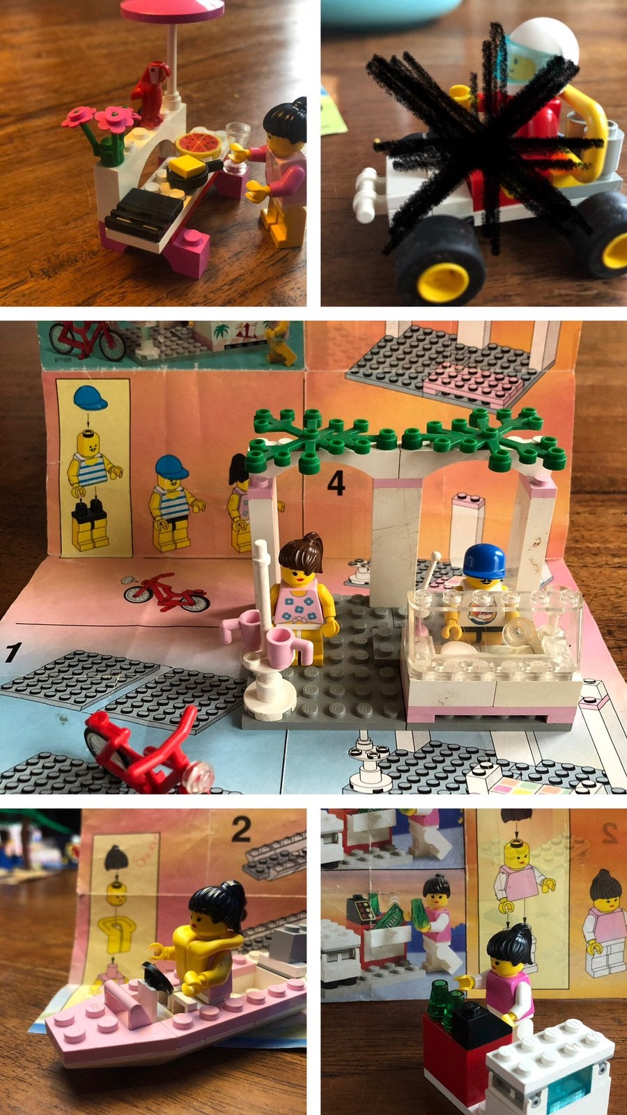 4 complete sets Lego, Ophalen of Verzenden