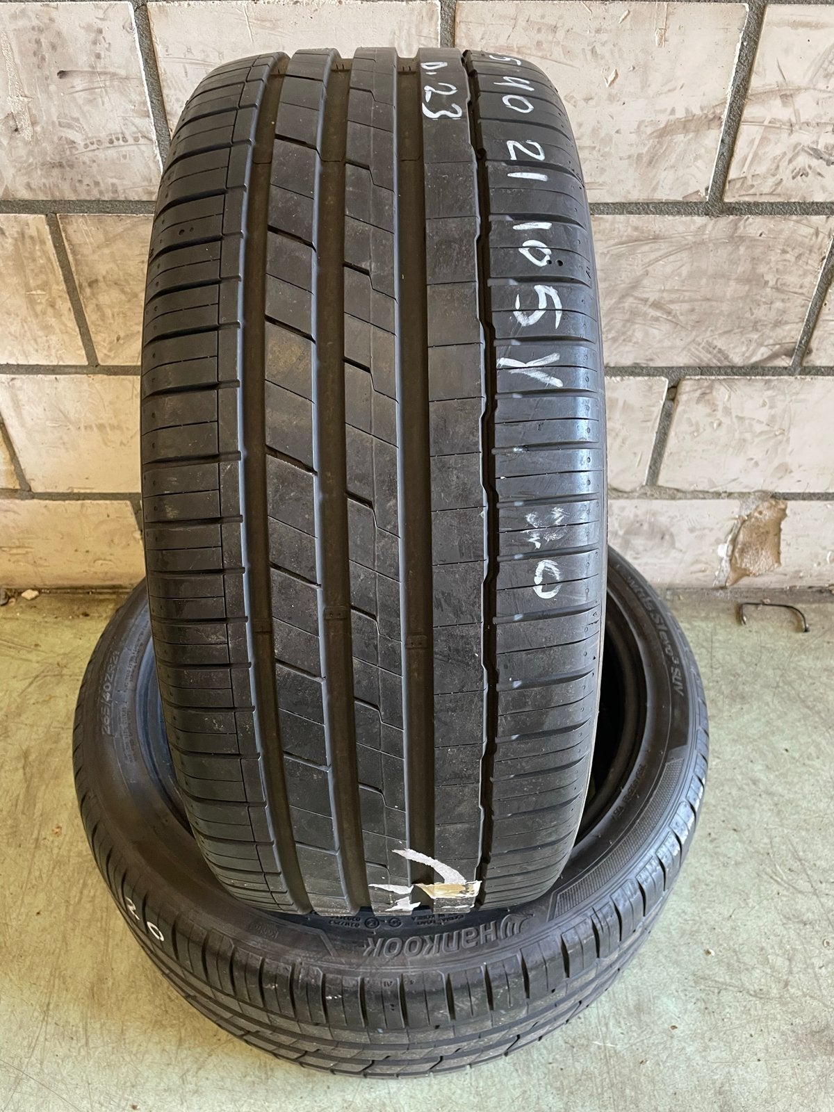 Hankook Ventus S1 evo3 Zomerbanden 265/40ZR21 105Y (6.5mm), Gebruikt, 265 mm, Berkvens, Band(en)