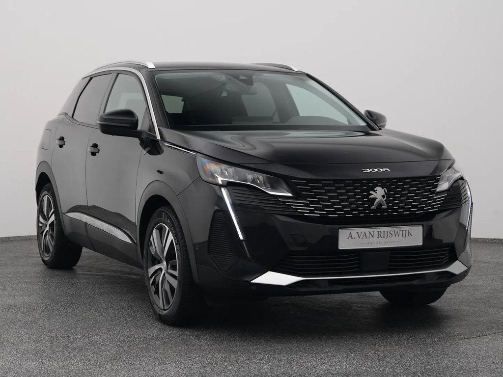Peugeot 3008 € 19.700,00, Gebruikt, 1199 cc, Leder en Stof, Zwart