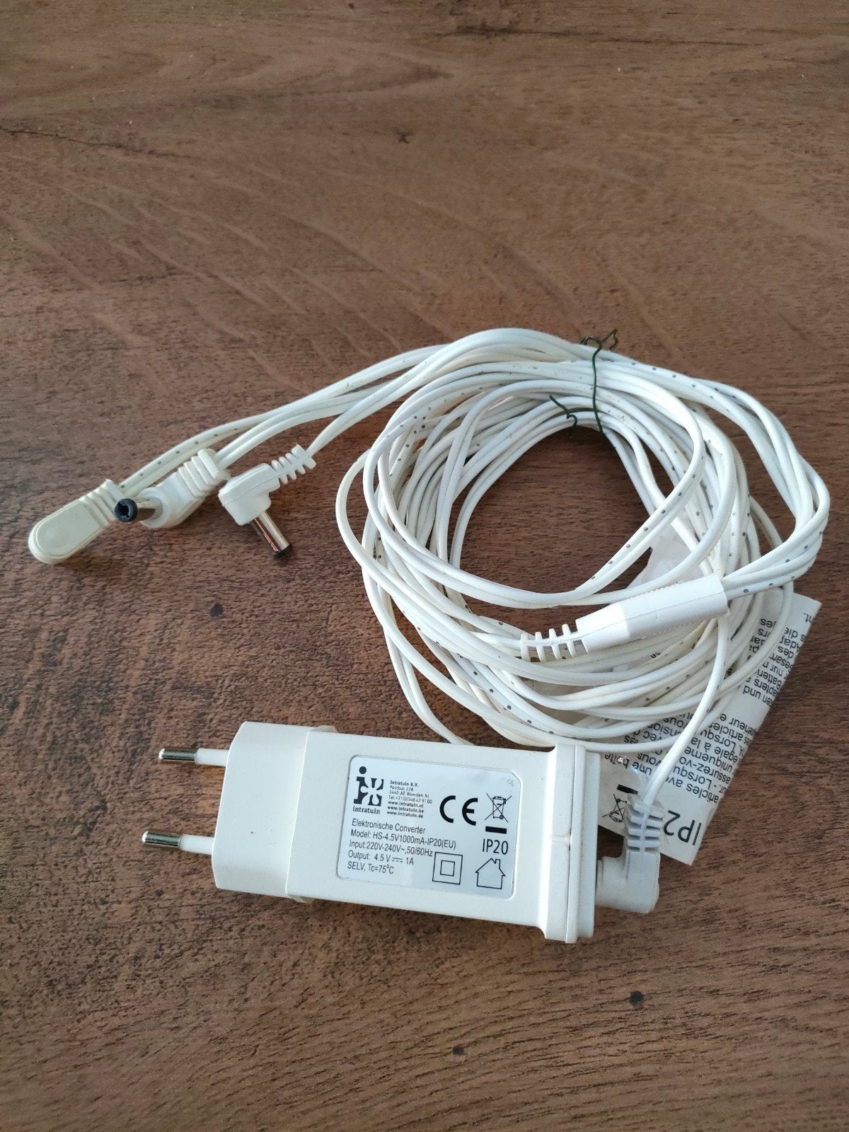 Intratuin adapter 4,5 volt, Ophalen