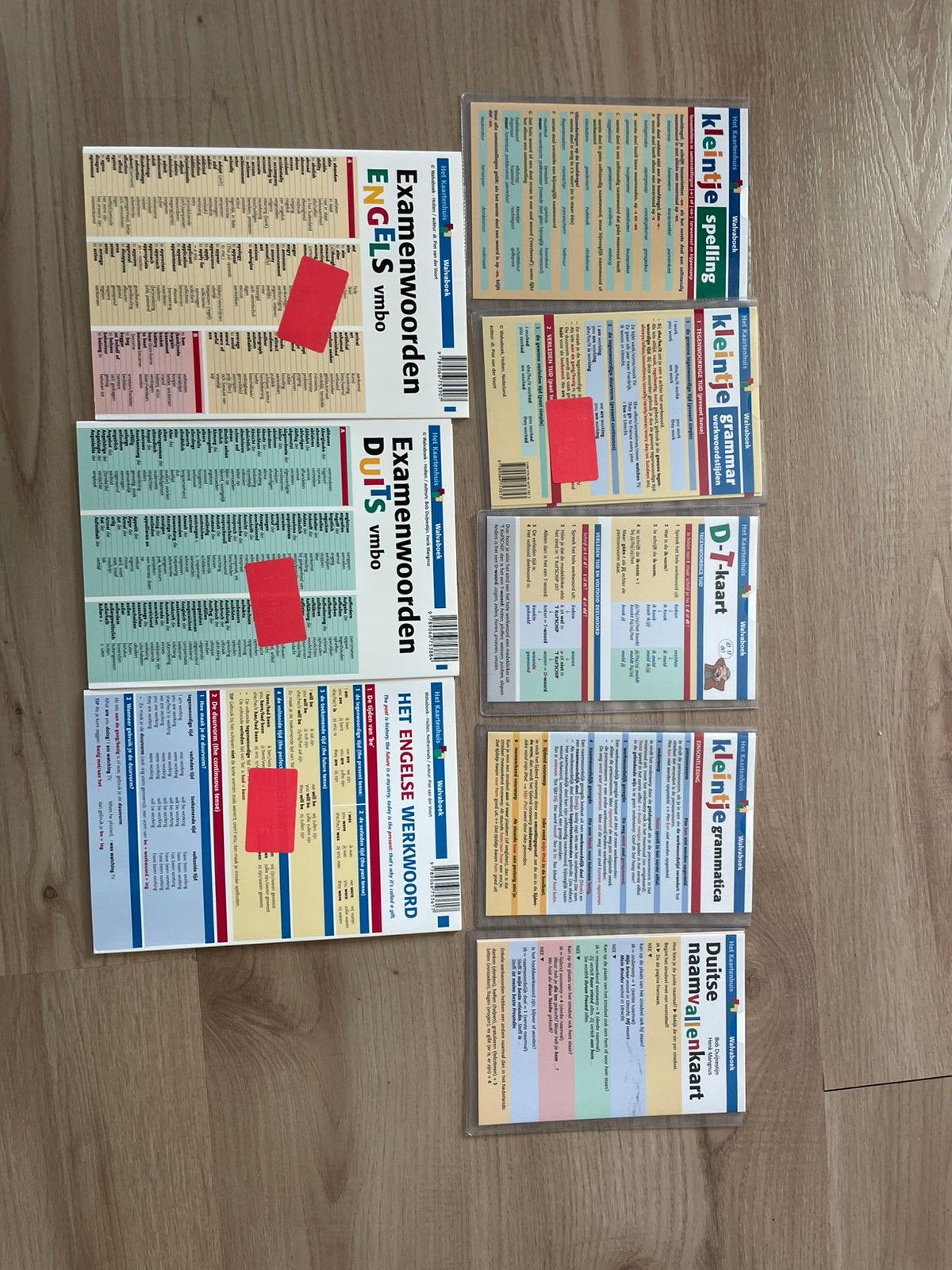 Hulpkaarten Nederlands, Duits en Engels, Ophalen of Verzenden, Nieuw, VMBO, Overige vakken