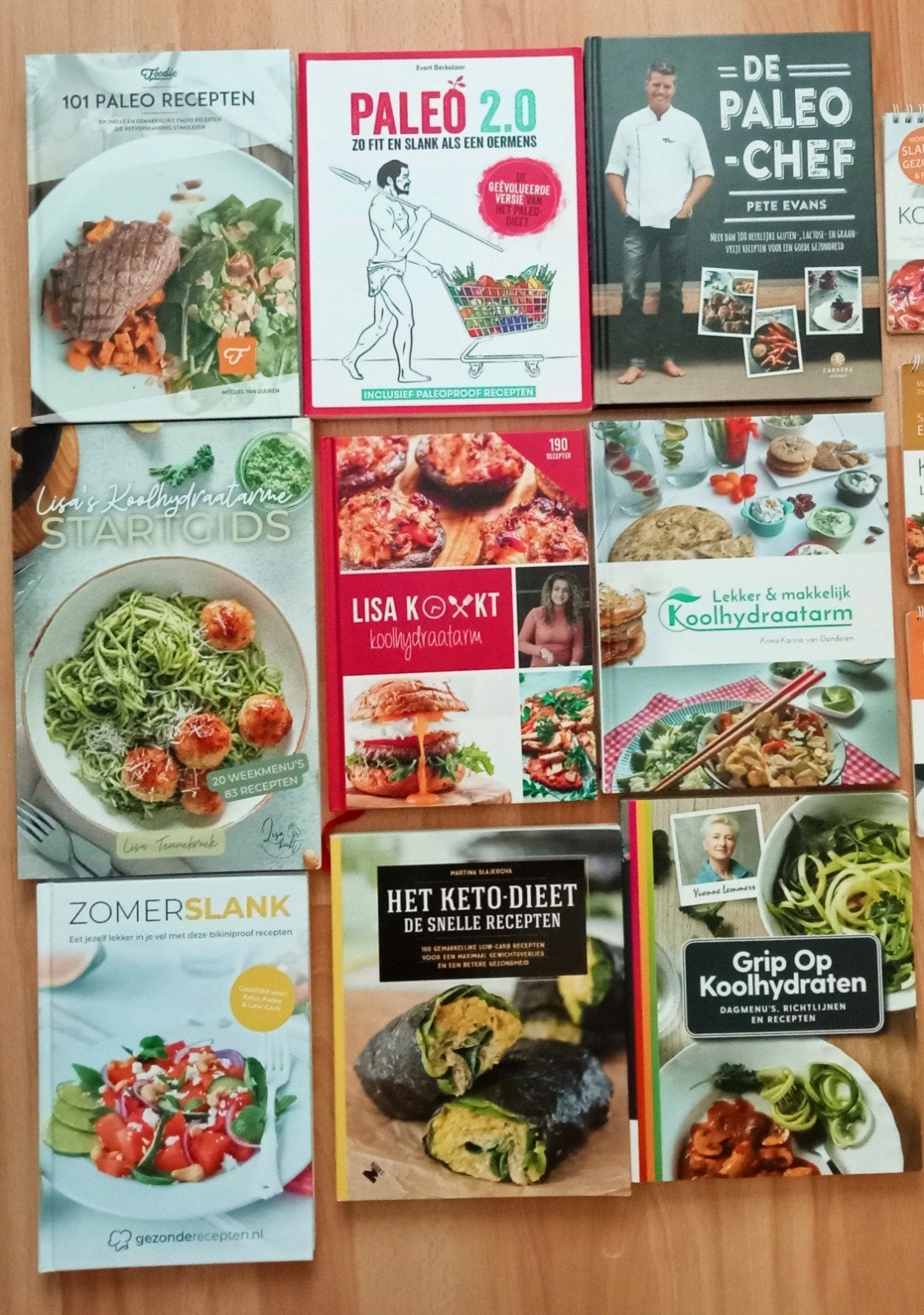 9 Paleo, Keto en Koolhydraatarme kookboeken, Boeken, Gelezen, Gezond koken, Diverse auteurs, Overige gebieden