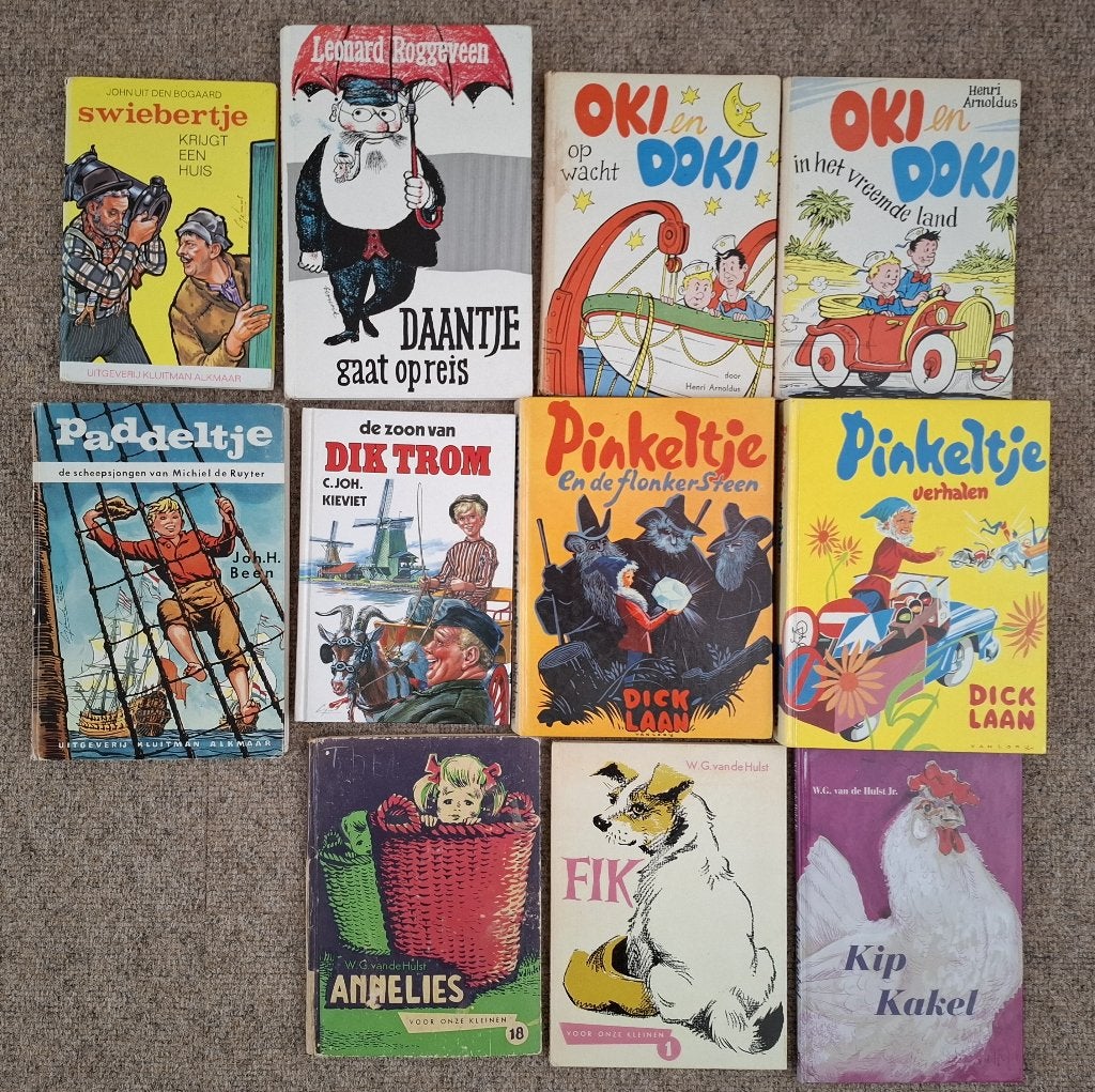 kinderboeken uit jaren 1960-1970, Ophalen of Verzenden