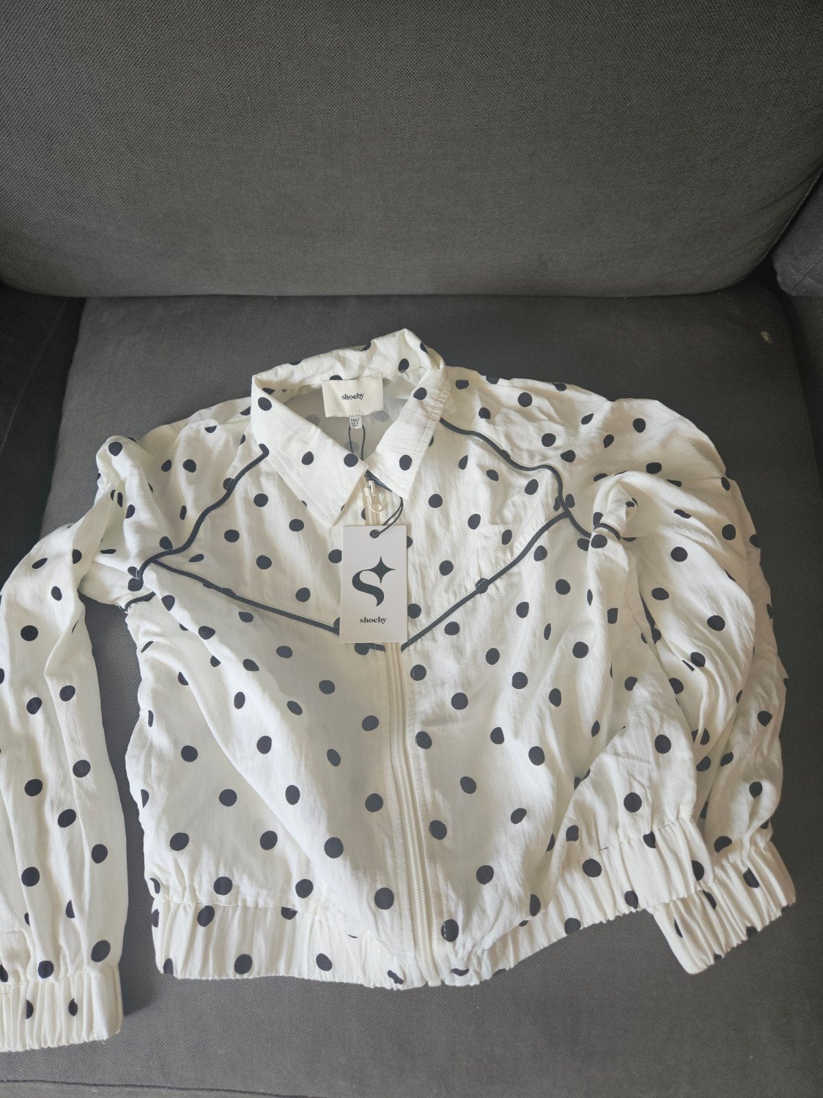 Shoeby Polkadot Jasje Maat 146/152 - Nieuw met kaartje, Ophalen of Verzenden, Nieuw, Shoeby, Meisje
