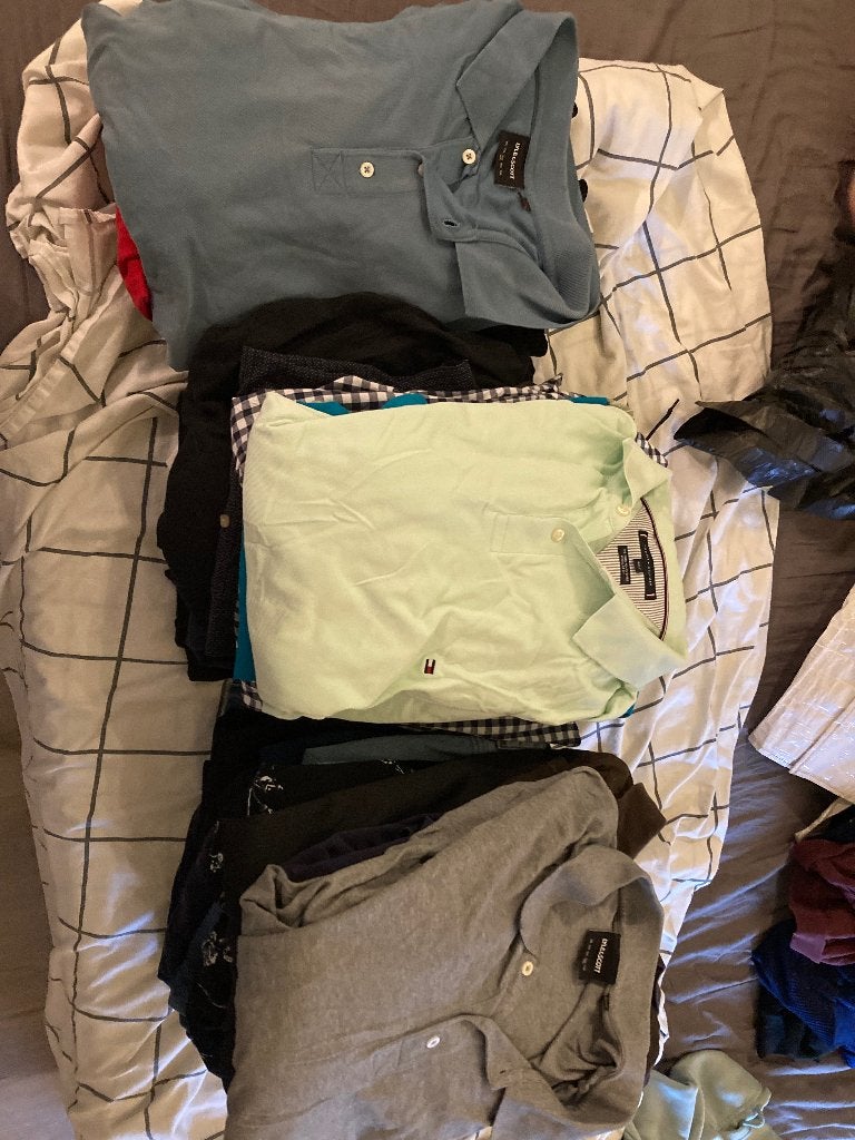 Kleding man 3 en 4 x xl., Kleding | Heren, Polo's, Ophalen, Zo goed als nieuw, Overige maten