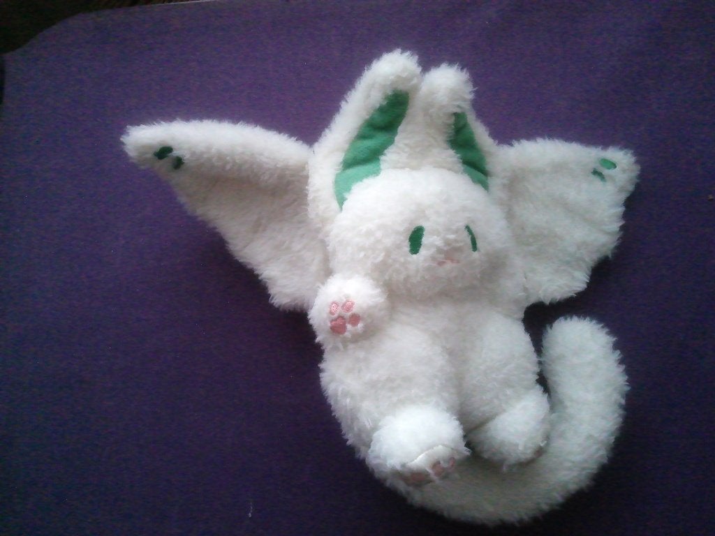 KAWAII DIER Knuffel KONIJN - VLEERMUIS. WIT **Nieuw**, Ophalen of Verzenden, Nieuw, Wit, Konijn