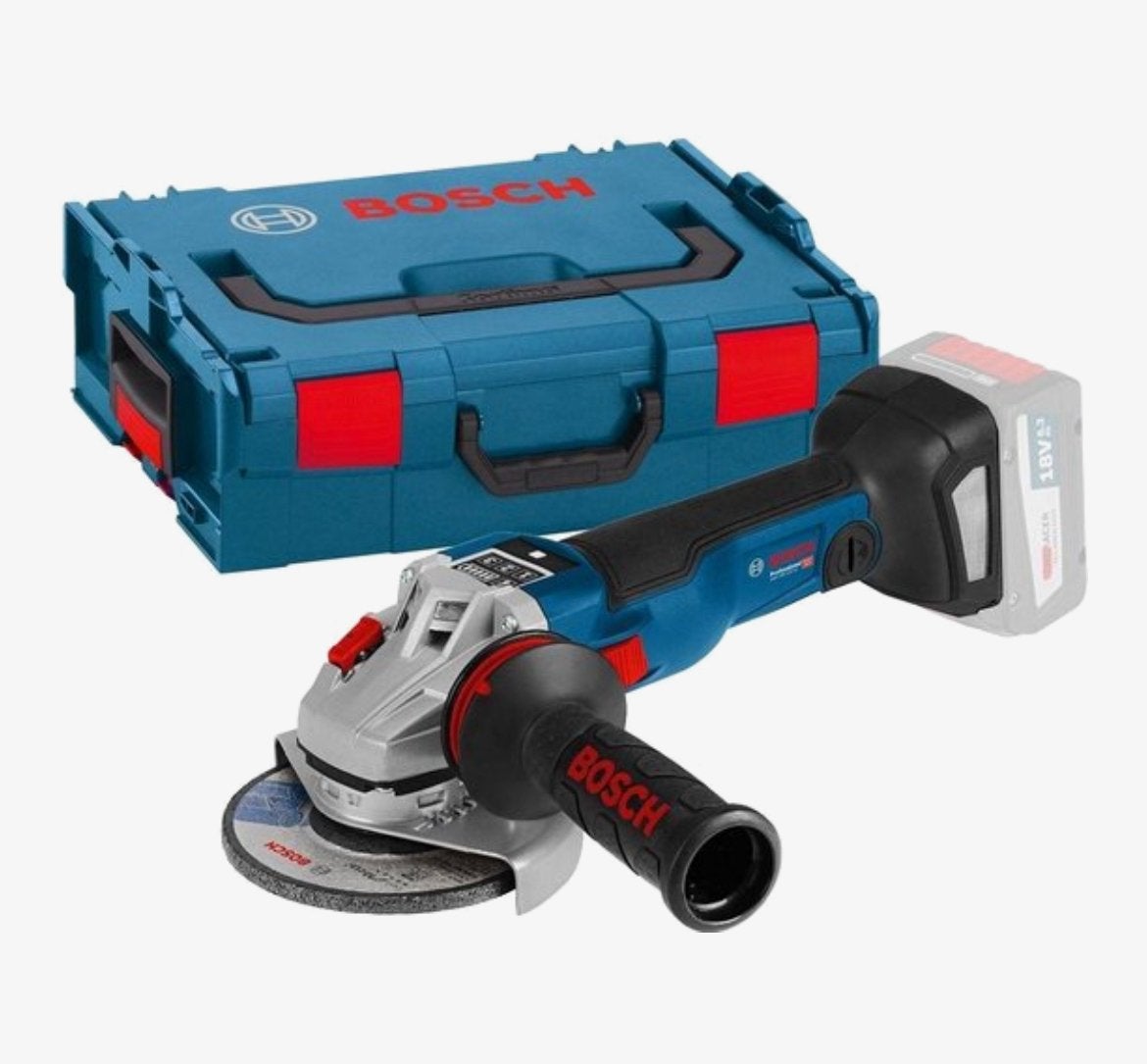 Bosch GWS 18V-10 SC 18V Li-Ion accu haakse slijper, Ophalen of Verzenden, Nieuw, Haakse handslijpmachine