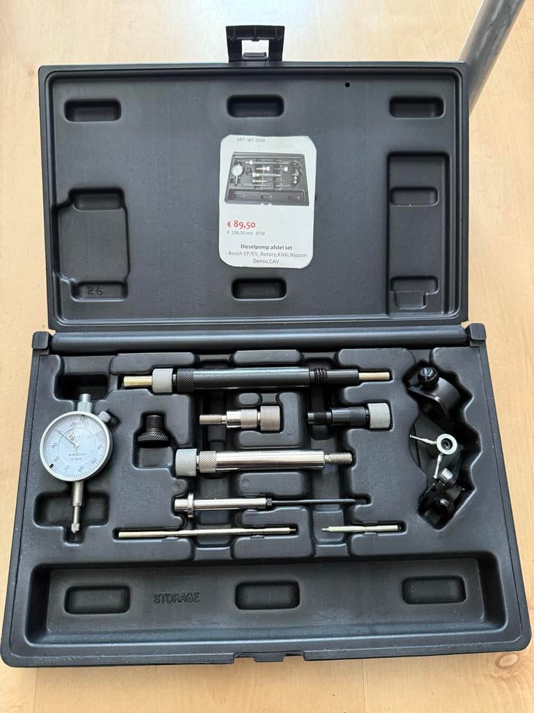 Weber Tools Diesel Pomp Afstel Set WT-2550, Ophalen of Verzenden, Nieuw, Universele onderdelen