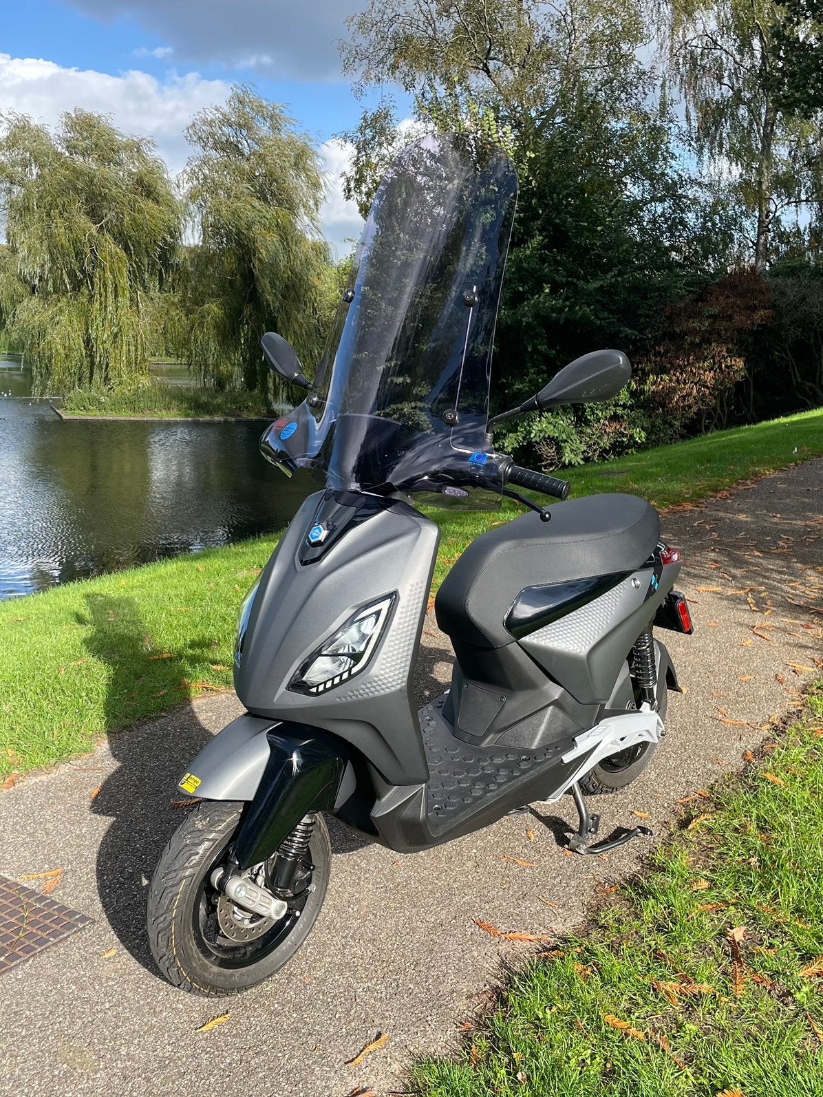 Piaggio One, elektrische scooter, blauw kenteken, Ophalen, Overige modellen, Elektrisch, Zo goed als nieuw