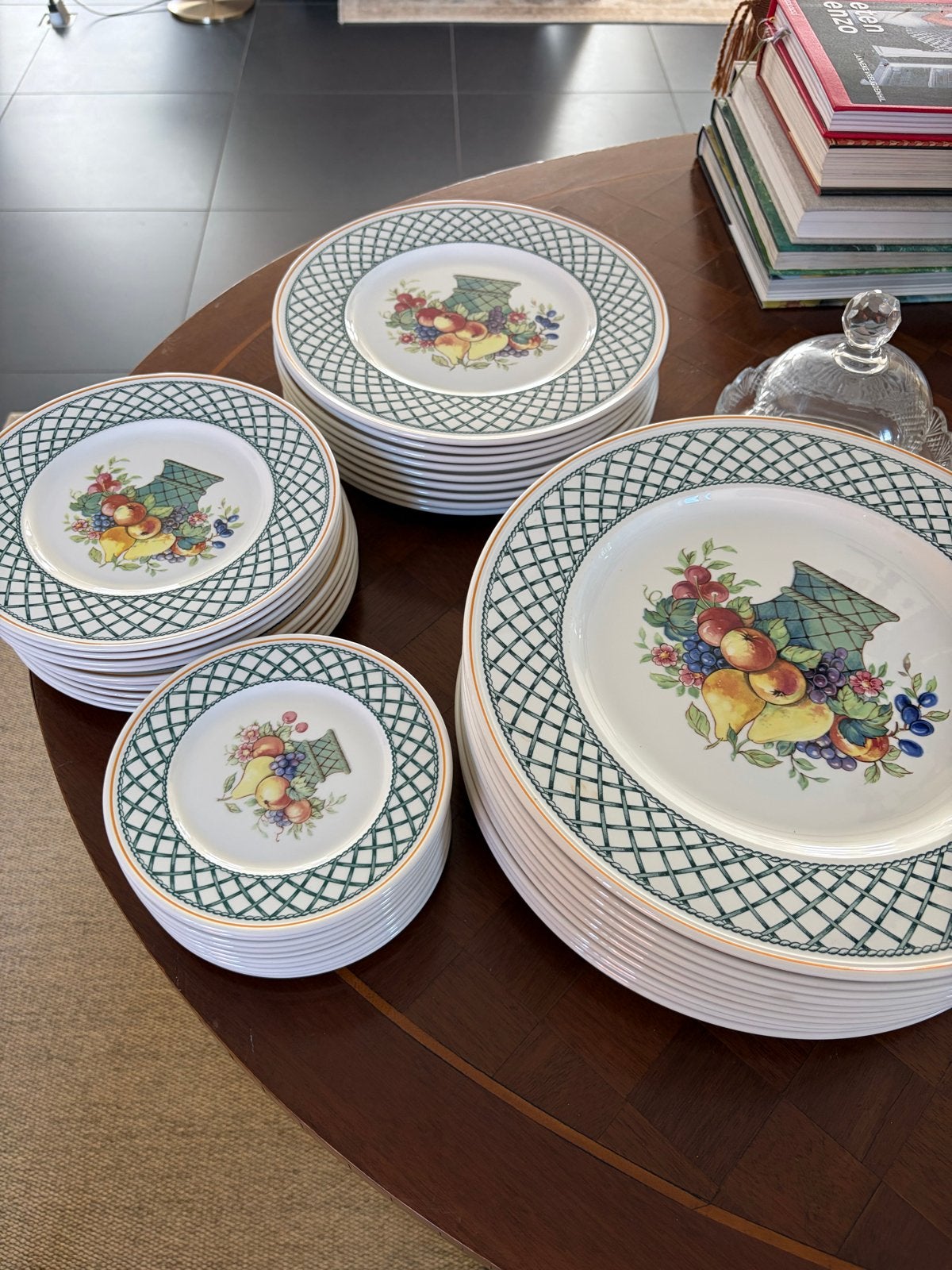 Villeroy en boch basket borden, Ophalen, Zo goed als nieuw, Bord(en), Overige stijlen
