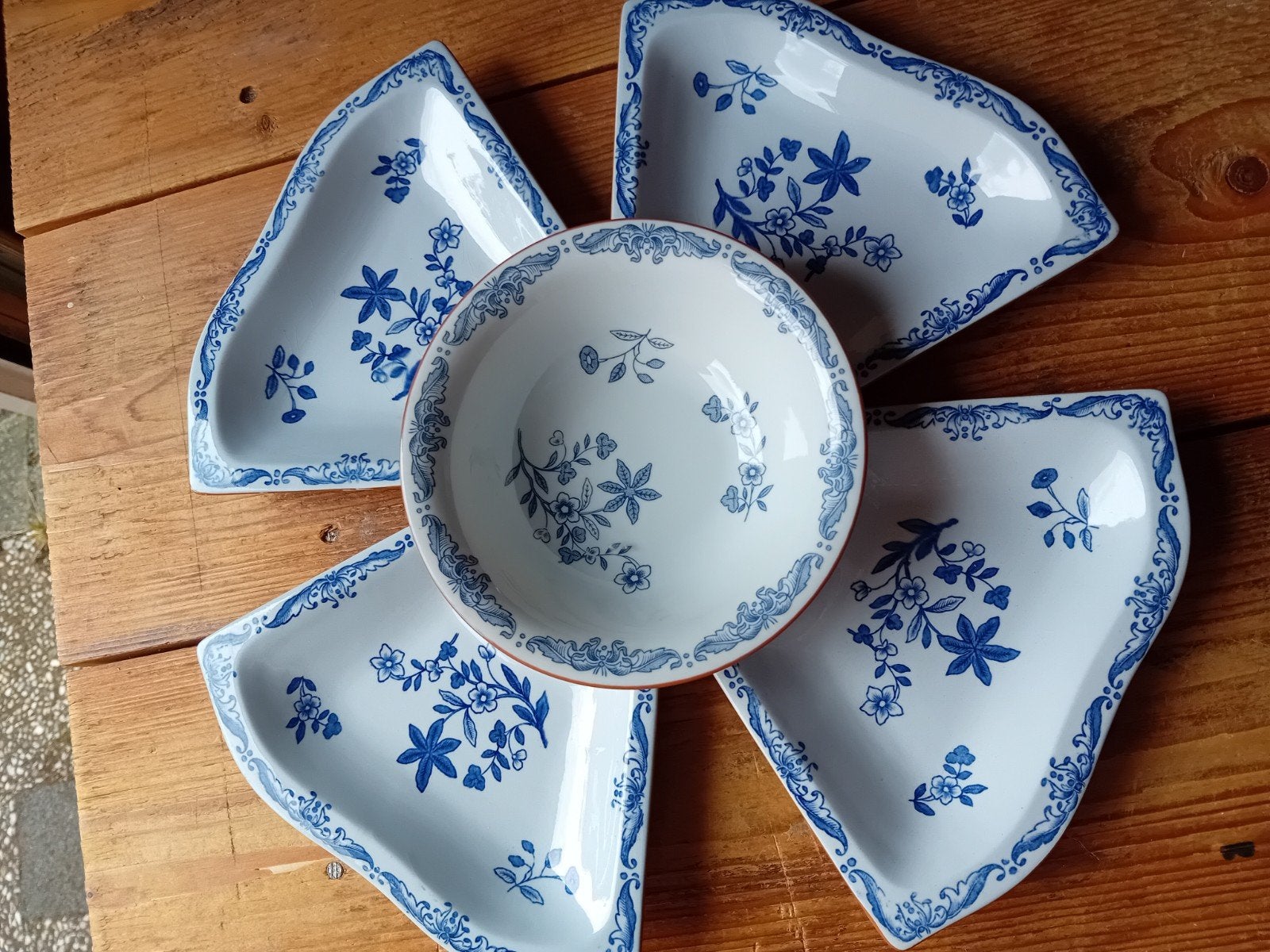 Rorstrand Ostindia zeldzame borrelschaal h'ordeuvres schaal, Huis en Inrichting, Keuken | Servies, Overige typen, Ophalen of Verzenden