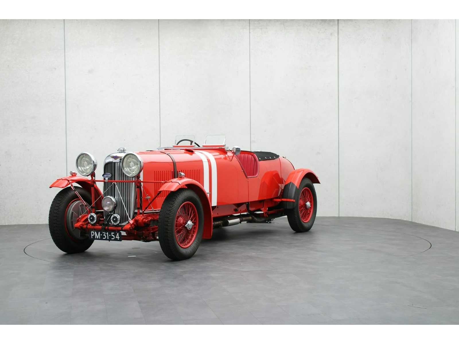 lagonda - 1936 - LG45 - PM-31-54 - Uniek, Auto's, Gebruikt, Cabriolet, Bedrijf, 2 stoelen