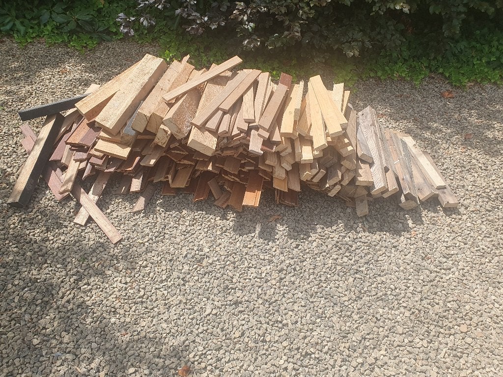 brandhout voor de vuurton vuurkorf, Tuin en Terras, Haardhout, Minder dan 3 m³, Ophalen, Blokken