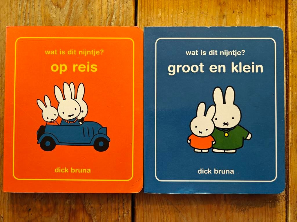 2 Kartonnen boekjes van Nijntje Pluis., Boeken, Ophalen of Verzenden