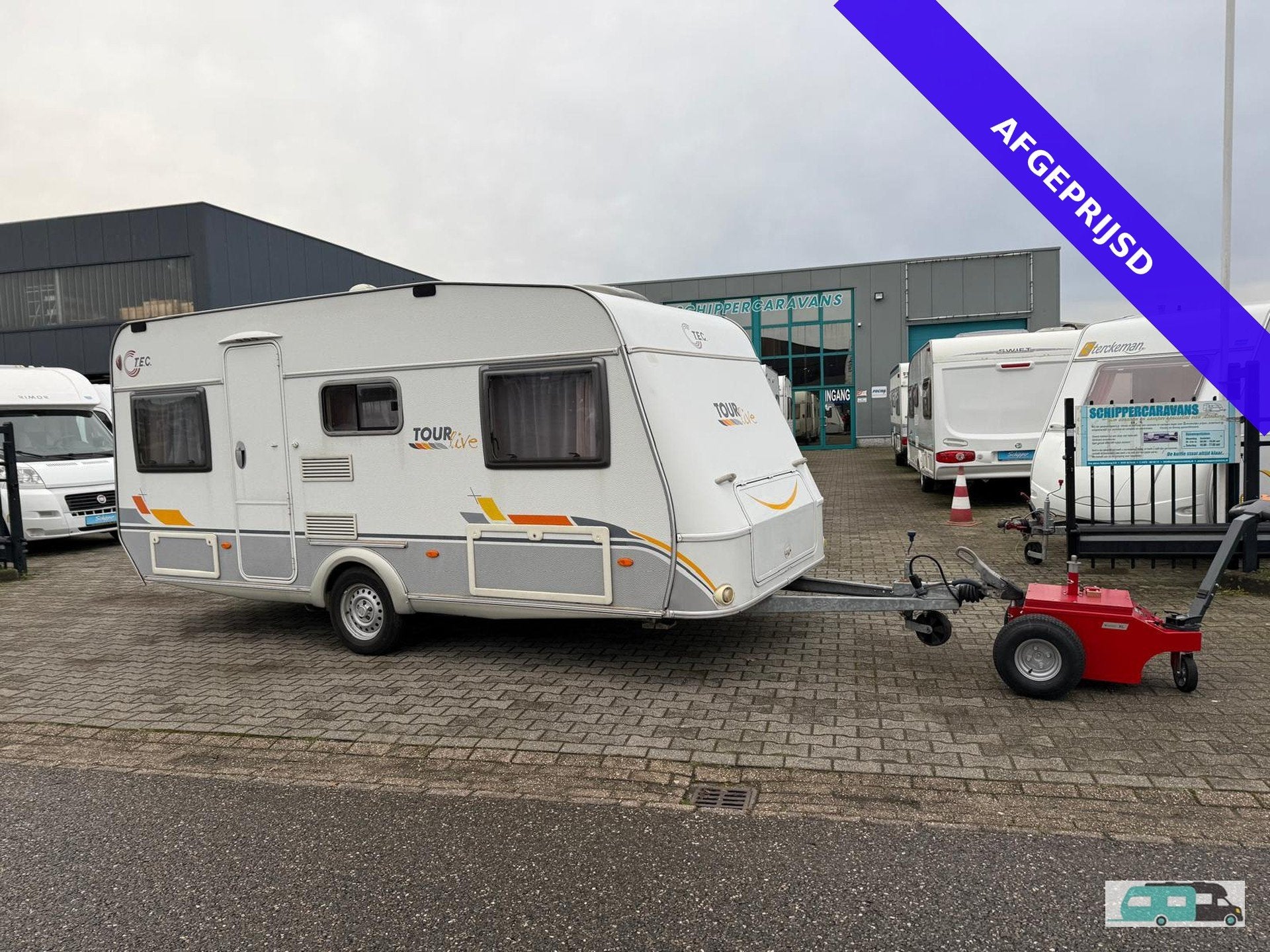 TEC Tour 450 DB 2008 (bj 2008), Caravans en Kamperen, Reservewiel, T.E.C., Bedrijf, 750 - 1000 kg