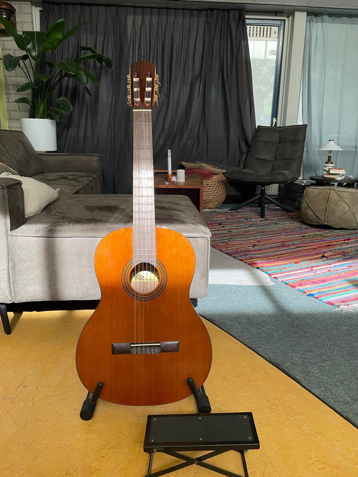 Salvador Cortez CC-15 Klassieke Gitaar - nette staat, Muziek en Instrumenten, Ophalen, Zo goed als nieuw, Klassieke of Spaanse gitaar