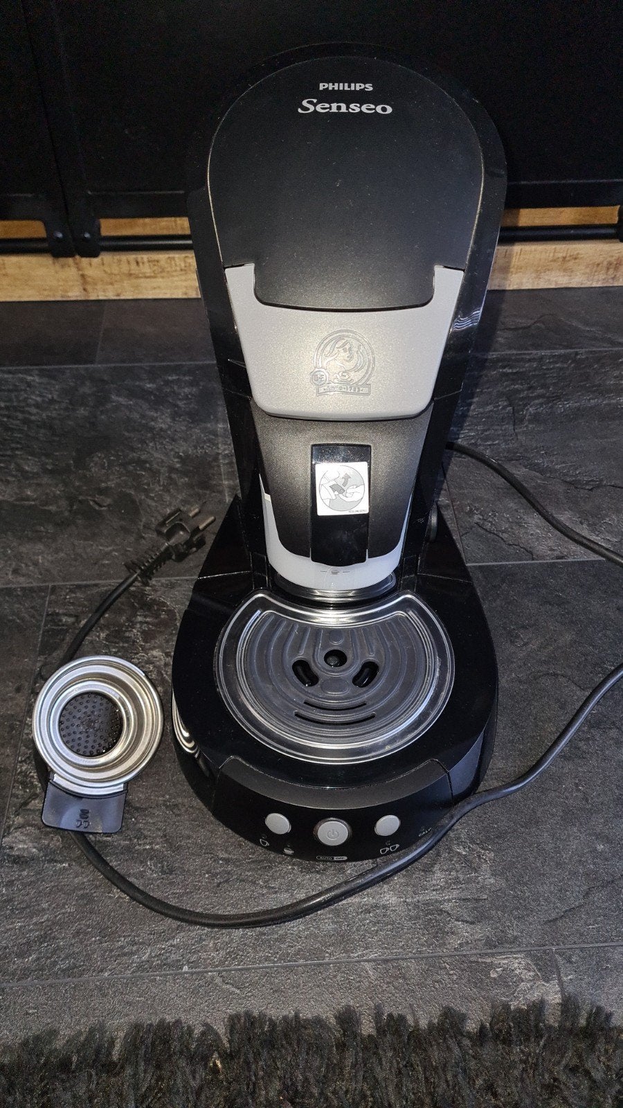 Philips Senseo koffiezetapparaat met melkopschuimer, Koffiepads en cups, Koffiemachine, Zo goed als nieuw, Ophalen