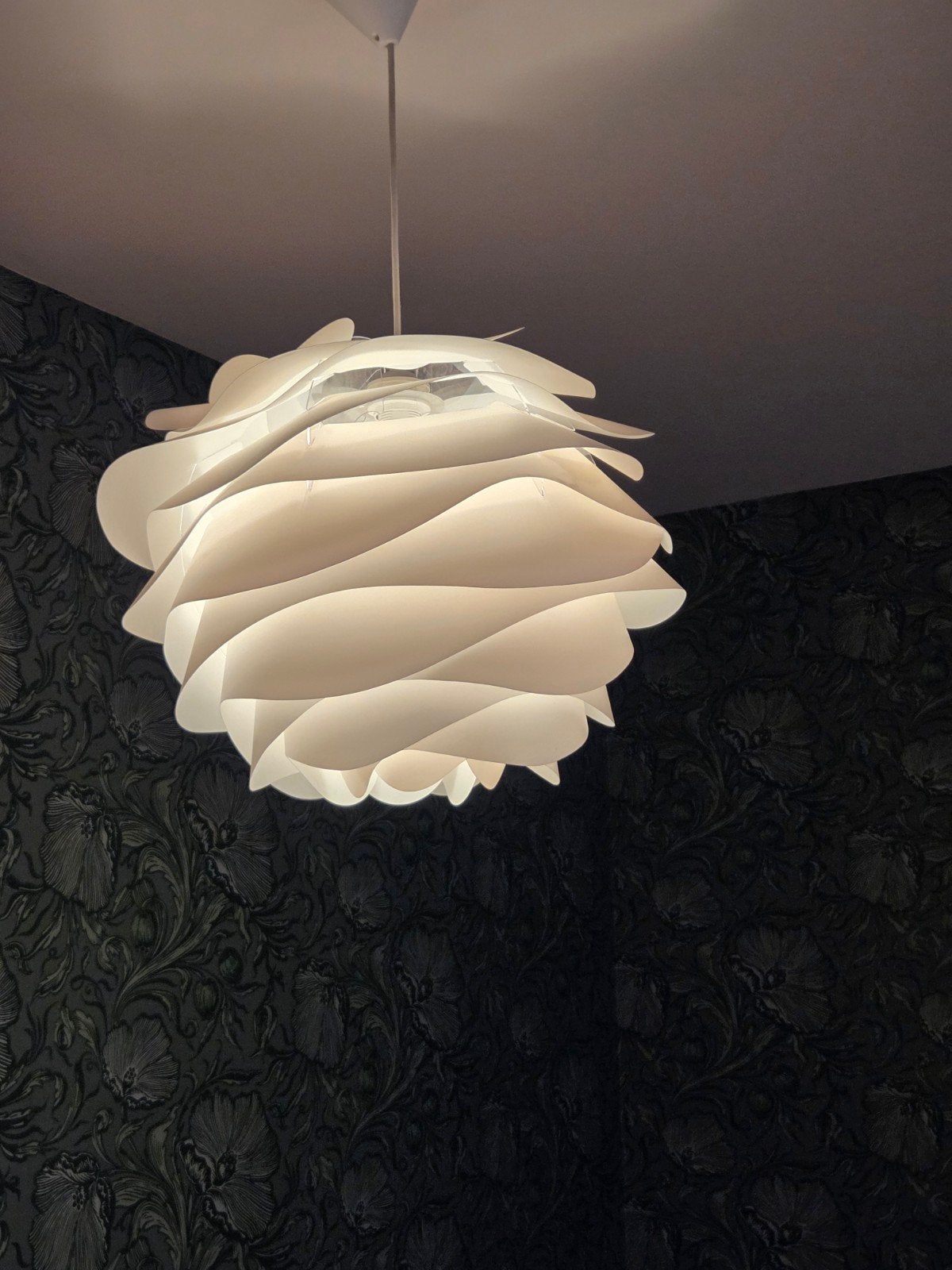 UMAGE Carmina Medium Hanglamp Wit 2 stuks, Ophalen, Kunststof, E27 (groot), Zo goed als nieuw