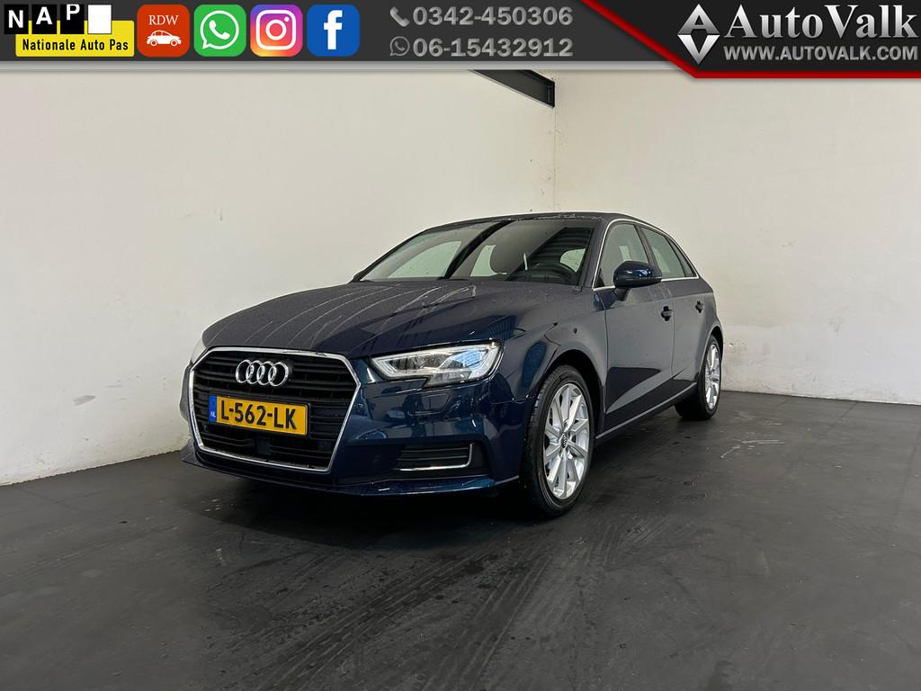 Audi A3 Sportback 30 TFSI Advance Sport G-tron Carplay!, Auto's, Euro 6, 4 cilinders, CNG (Aardgas), Blauw