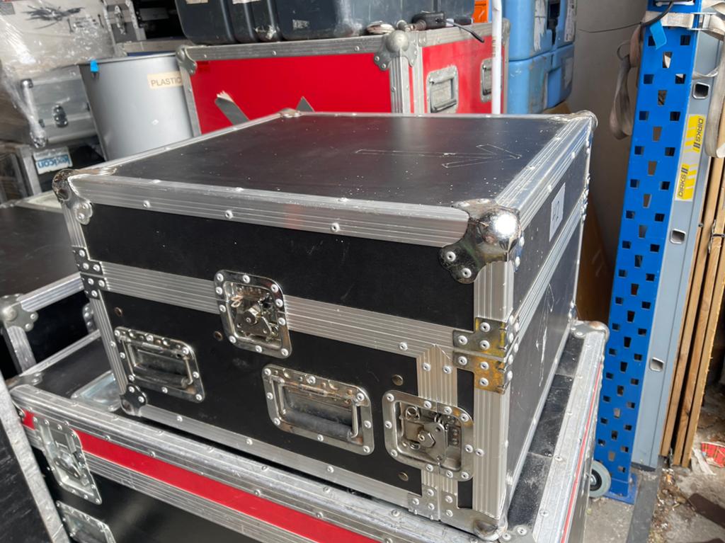19Inch Mixercase 5He Front 12He Top + Luik achterkant TOP, Ophalen, Gebruikt, Overige instrumenten, Flightcase