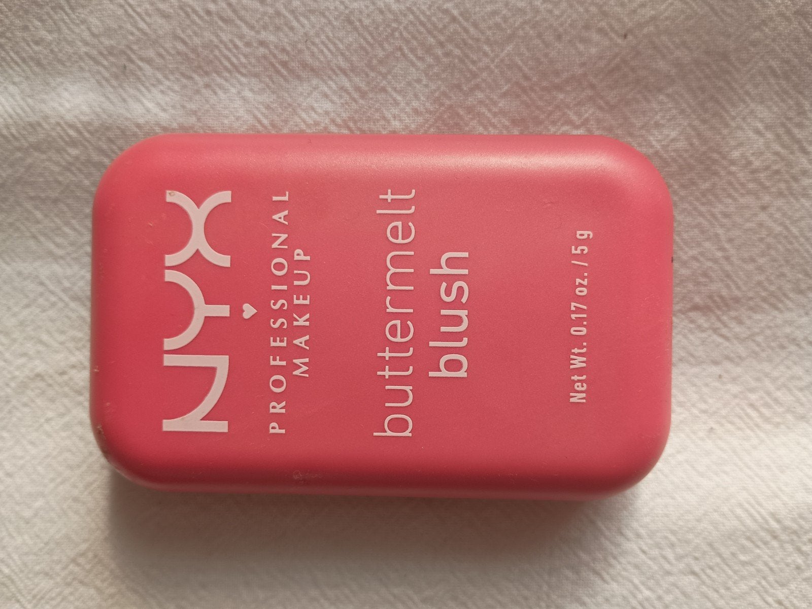 NYX Professional Makeup Buttermelt Blush - U Know Butta, Wangen, Gebruikt, Ophalen of Verzenden, Make-up