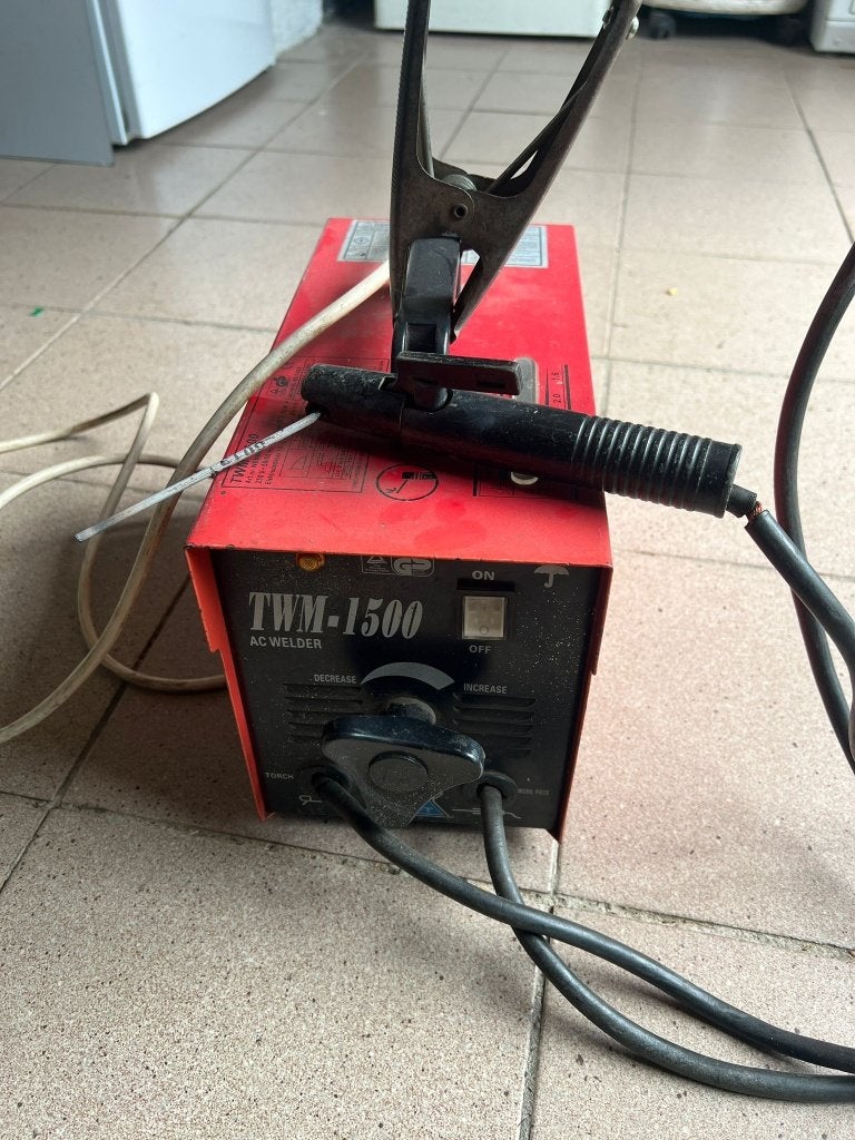 Lasapparaat, Ophalen, Gebruikt, Minder dan 150 ampère, Elektroden
