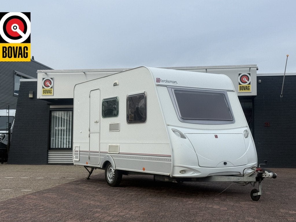 Sterckeman EVOLUTION 390CP dwarsbed zeer compacte caravan, Caravans en Kamperen, Caravans, Sterckeman, Bedrijf, 750 - 1000 kg