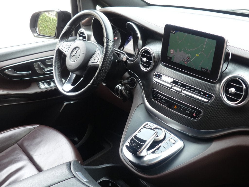 Mercedes-Benz V-Klasse 250d 4-MATIC Exclusive Dubbel Cabine, Auto's, 2438 kg, Gebruikt, Euro 6, Zwart